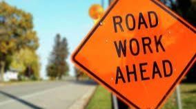 road construction sign