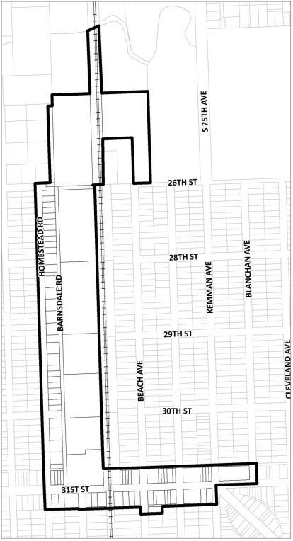 31st Barnsdale TIF Boundary
